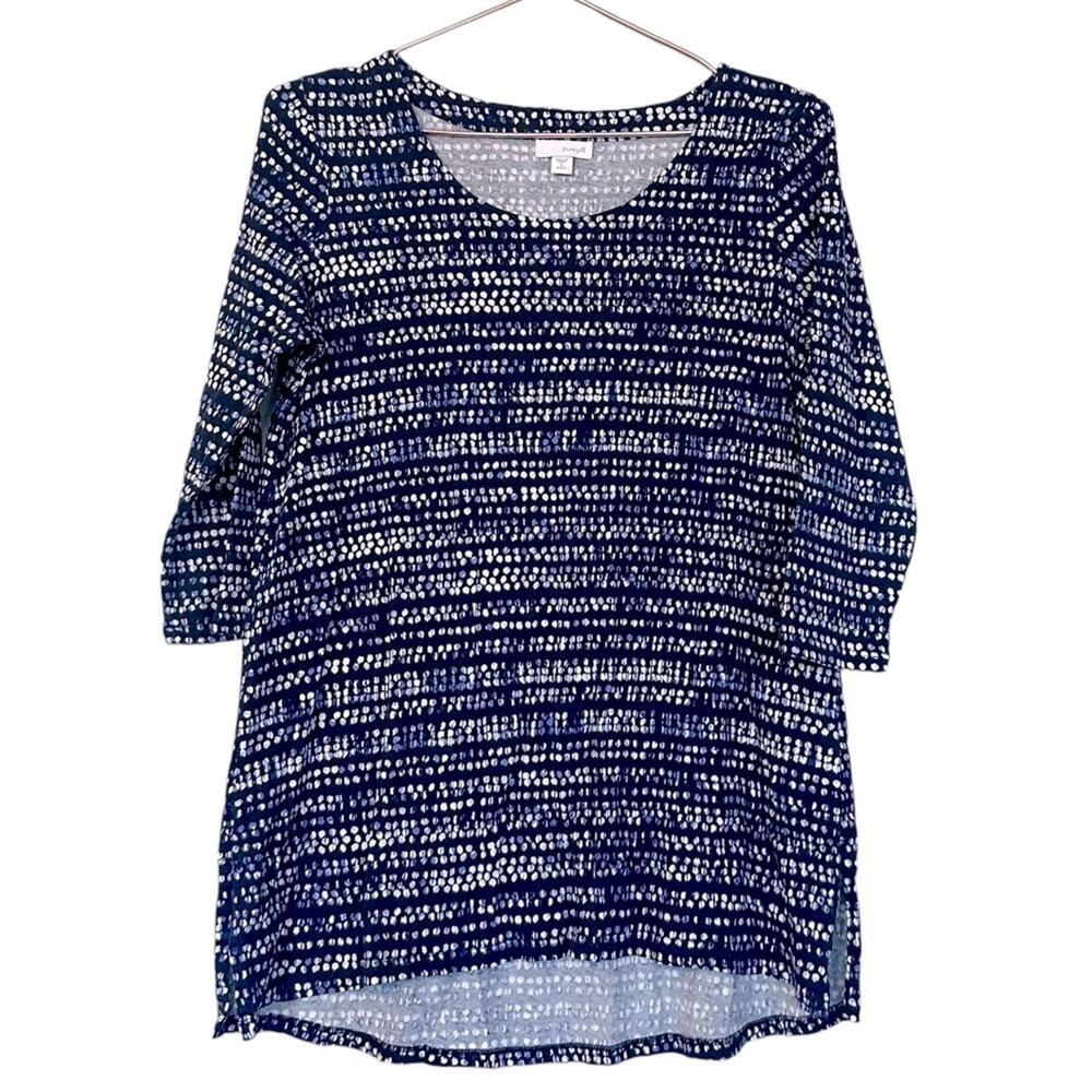 Pure Jill Blue Tunic - Size Small Petite - Excellent Condition